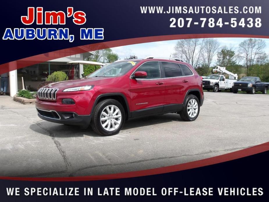 used 2016 Jeep Cherokee car, priced at $17,500