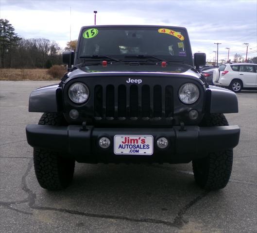 used 2015 Jeep Wrangler Unlimited car, priced at $18,800