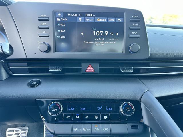 new 2025 Hyundai Elantra car, priced at $25,160