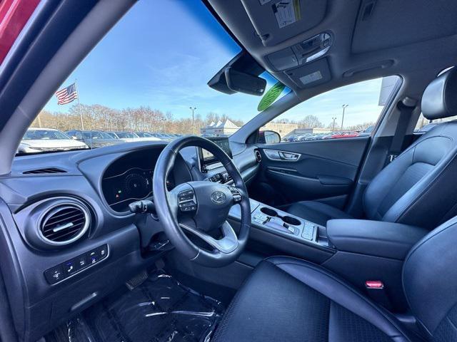used 2020 Hyundai Kona EV car, priced at $17,476
