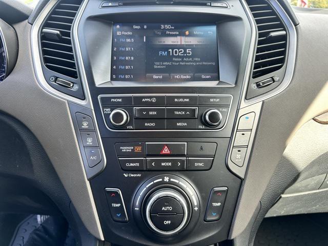 used 2017 Hyundai Santa Fe car, priced at $12,417