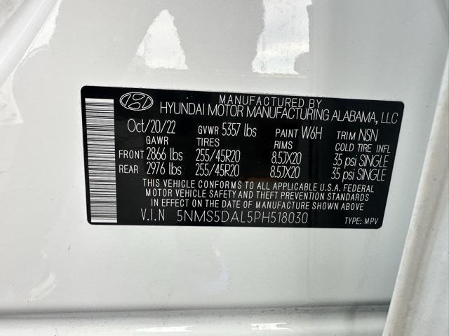 used 2023 Hyundai Santa Fe car, priced at $31,994