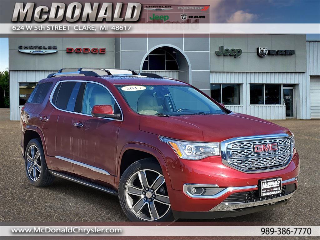 used 2017 GMC Acadia car, priced at $21,420