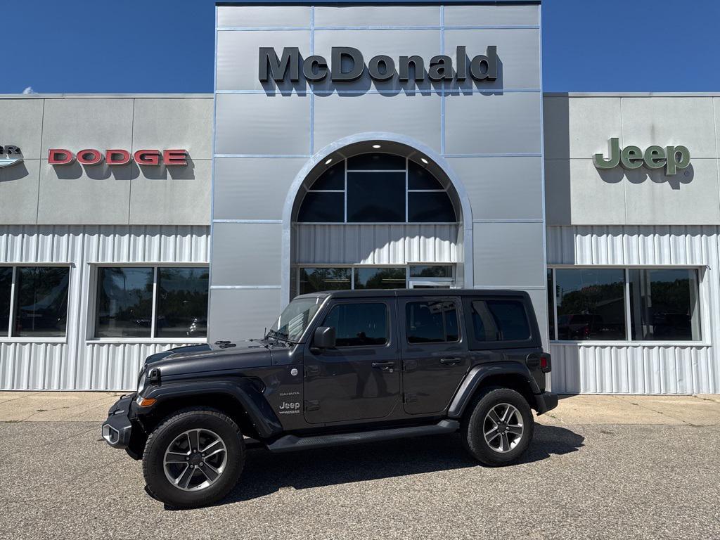 used 2021 Jeep Wrangler Unlimited car, priced at $28,686