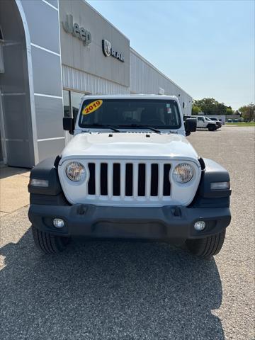used 2019 Jeep Wrangler Unlimited car, priced at $21,161