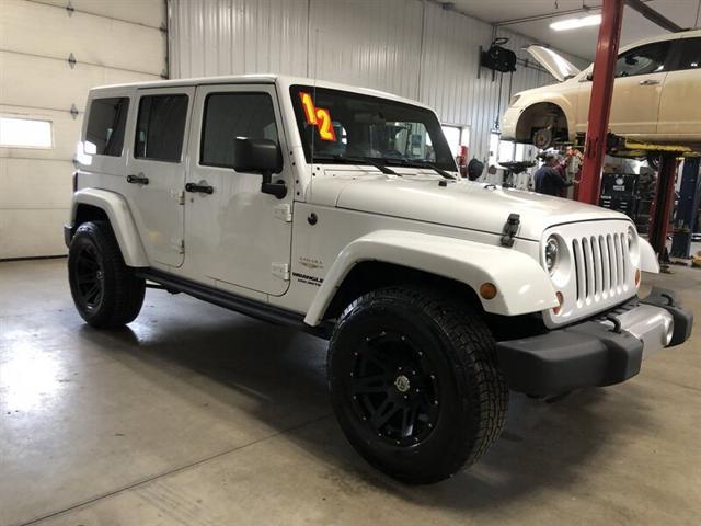 used 2012 Jeep Wrangler Unlimited car, priced at $14,995