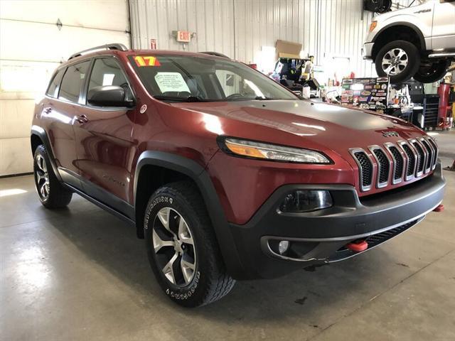 used 2017 Jeep Cherokee car, priced at $15,995