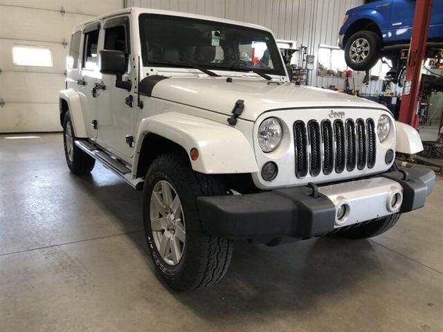 used 2015 Jeep Wrangler Unlimited car, priced at $16,995