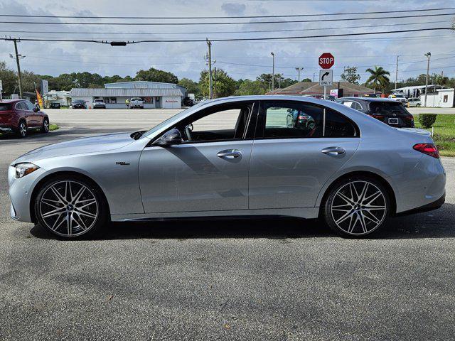 new 2025 Mercedes-Benz AMG C 43 car, priced at $73,950