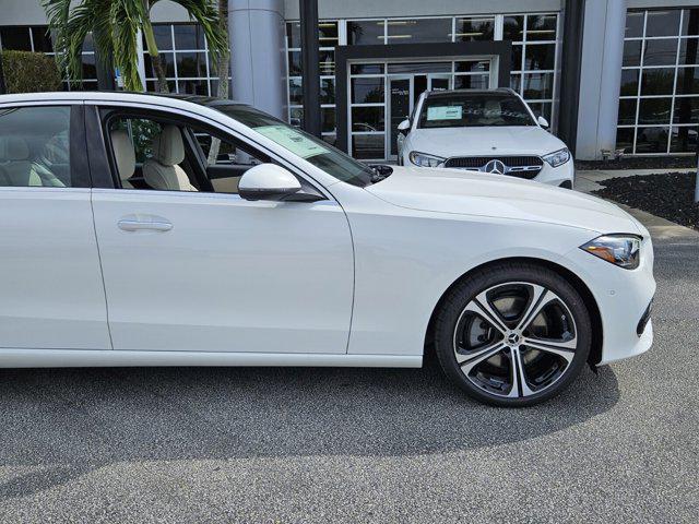 new 2025 Mercedes-Benz C-Class car, priced at $51,235