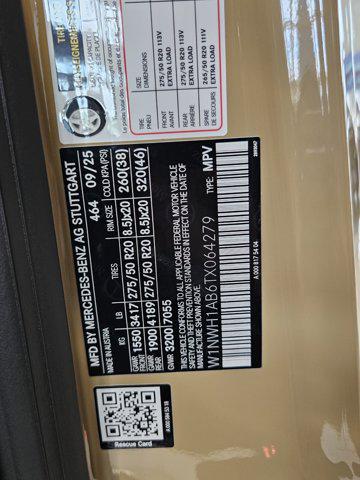 new 2026 Mercedes-Benz G-Class car, priced at $179,880