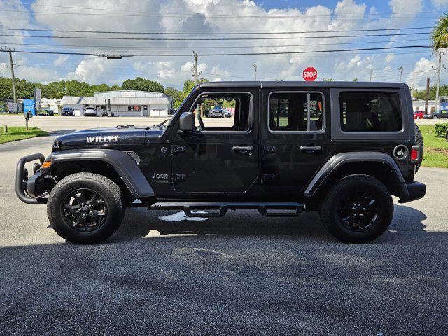 used 2021 Jeep Wrangler Unlimited car, priced at $29,995