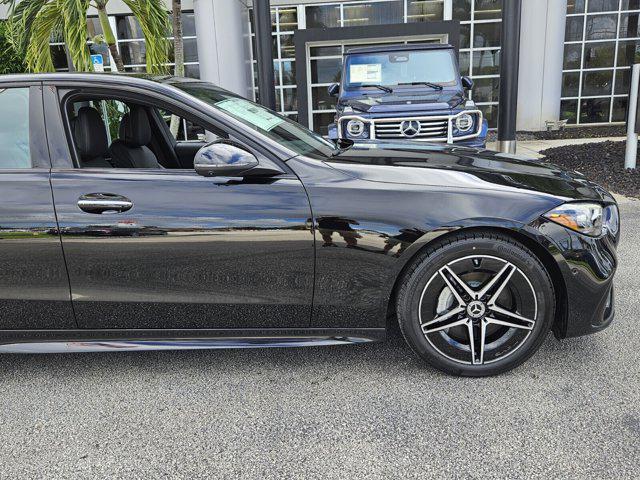 new 2024 Mercedes-Benz C-Class car, priced at $54,585