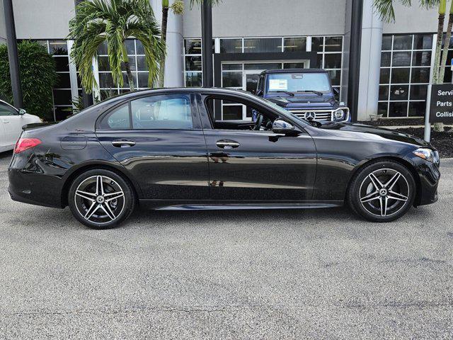 new 2024 Mercedes-Benz C-Class car, priced at $54,585