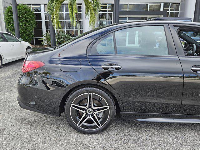 new 2024 Mercedes-Benz C-Class car, priced at $54,585