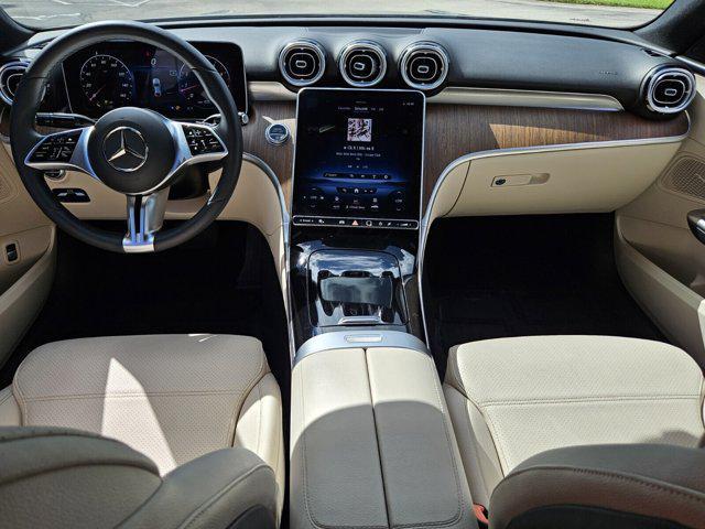 used 2022 Mercedes-Benz C-Class car, priced at $32,998