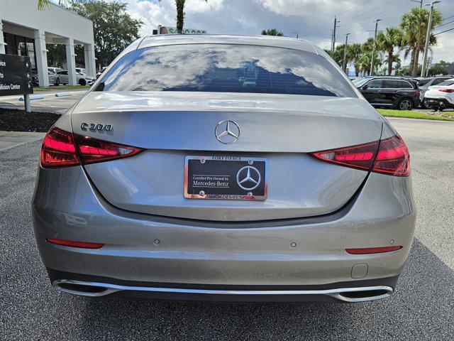 used 2022 Mercedes-Benz C-Class car, priced at $32,998