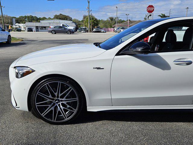 new 2025 Mercedes-Benz AMG C 43 car, priced at $73,590