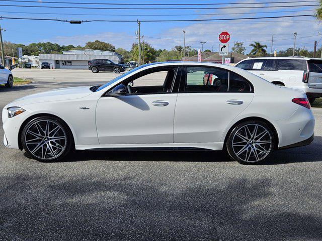 new 2025 Mercedes-Benz AMG C 43 car, priced at $73,590