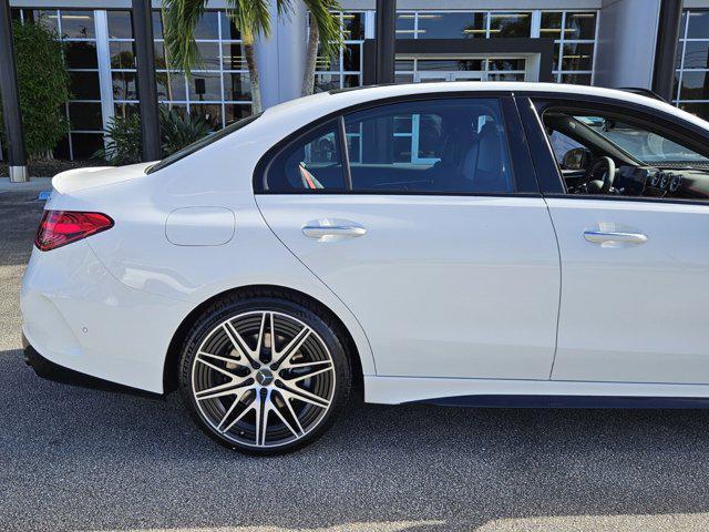 new 2025 Mercedes-Benz AMG C 43 car, priced at $73,590