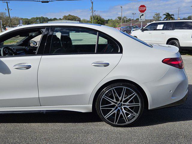 new 2025 Mercedes-Benz AMG C 43 car, priced at $73,590