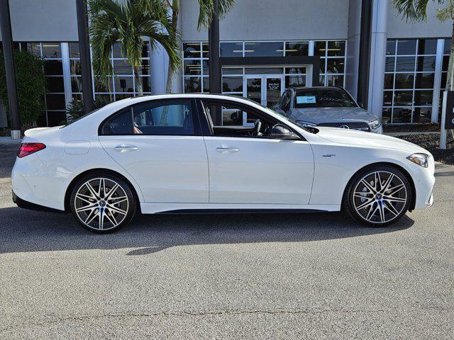 new 2025 Mercedes-Benz AMG C 43 car, priced at $73,590