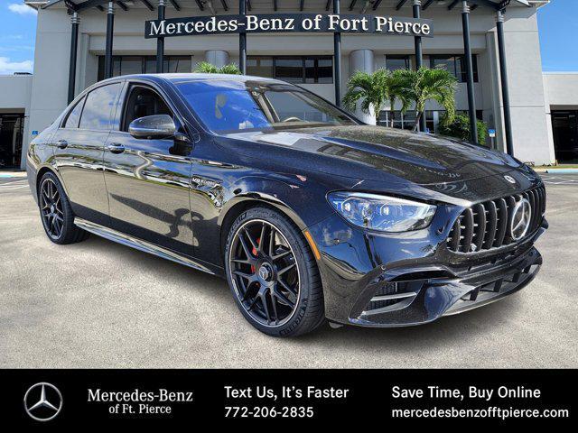 used 2023 Mercedes-Benz AMG E 63 car, priced at $98,497