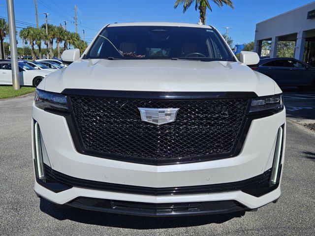 used 2021 Cadillac Escalade ESV car, priced at $74,456