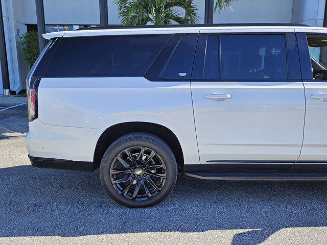 used 2021 Cadillac Escalade ESV car, priced at $74,456