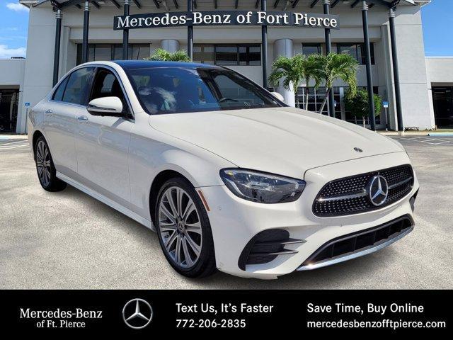 used 2021 Mercedes-Benz E-Class car, priced at $39,485