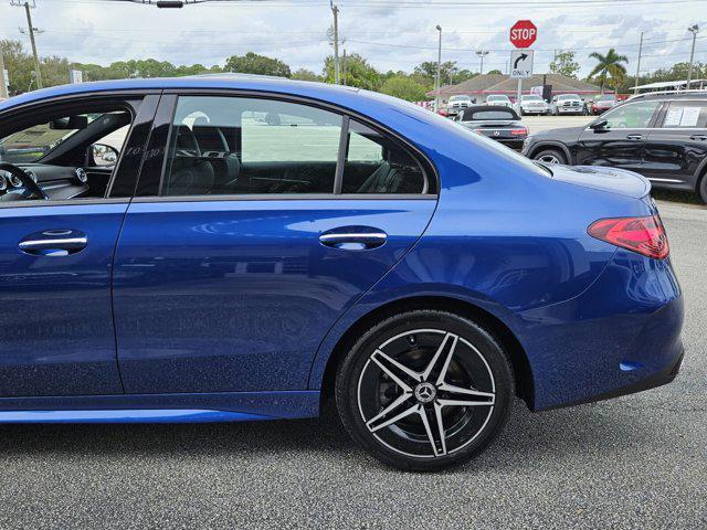 new 2025 Mercedes-Benz C-Class car, priced at $57,685