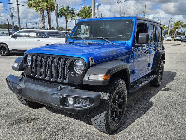 used 2021 Jeep Wrangler car, priced at $35,338