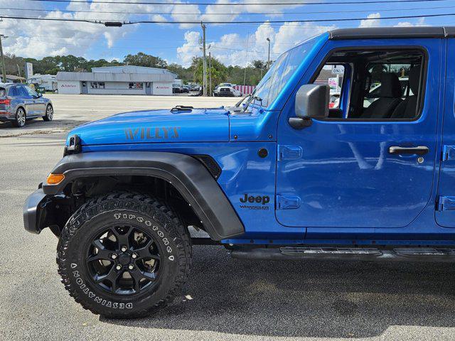 used 2021 Jeep Wrangler car, priced at $35,338