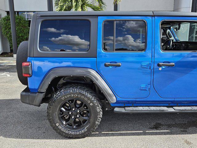 used 2021 Jeep Wrangler car, priced at $35,338