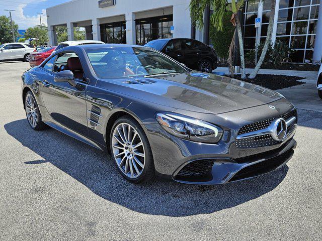 used 2020 Mercedes-Benz SL 550 car, priced at $58,998