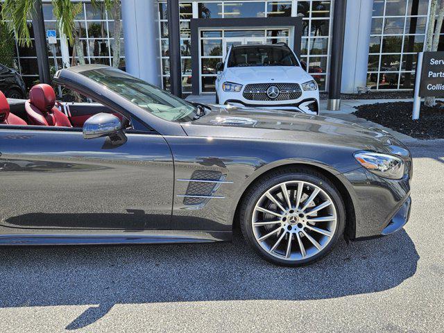 used 2020 Mercedes-Benz SL 550 car, priced at $58,998