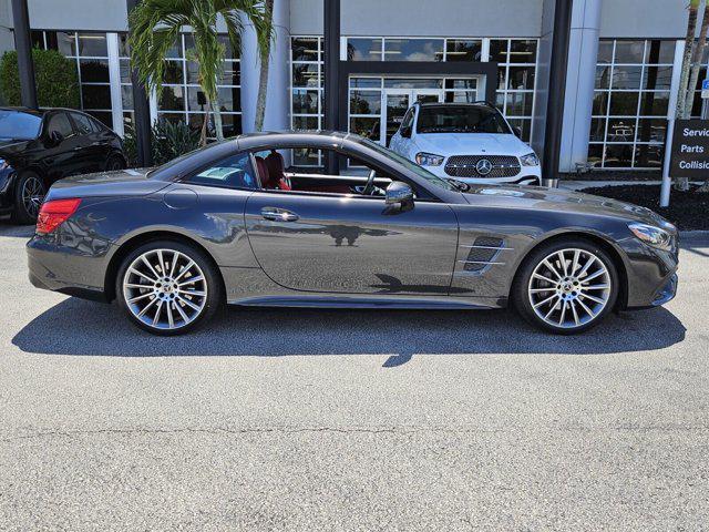 used 2020 Mercedes-Benz SL 550 car, priced at $58,998