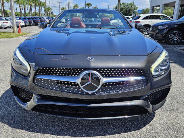 used 2020 Mercedes-Benz SL 550 car, priced at $58,998