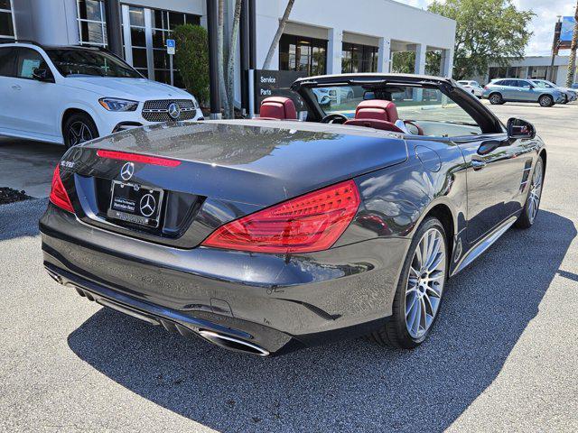 used 2020 Mercedes-Benz SL 550 car, priced at $58,998