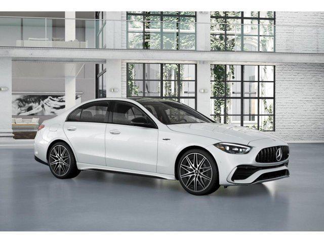 new 2025 Mercedes-Benz AMG C 43 car, priced at $76,340