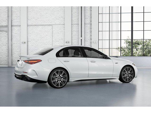 new 2025 Mercedes-Benz AMG C 43 car, priced at $76,340