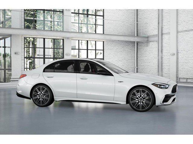 new 2025 Mercedes-Benz AMG C 43 car, priced at $76,340