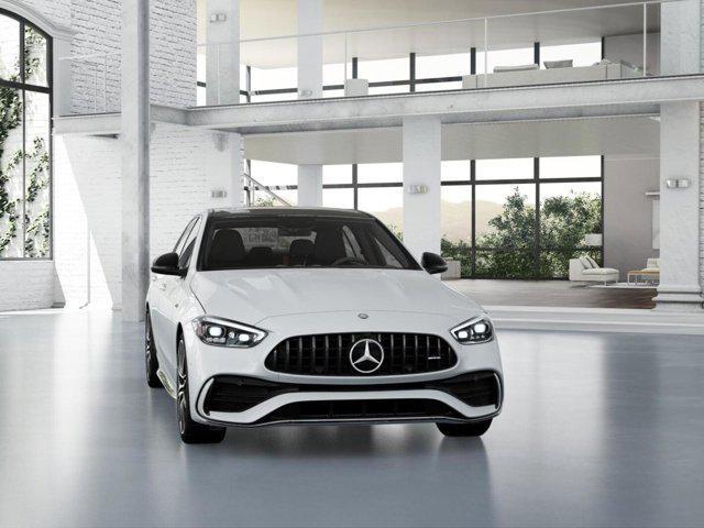 new 2025 Mercedes-Benz AMG C 43 car, priced at $76,340