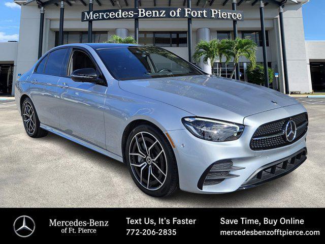 used 2021 Mercedes-Benz E-Class car, priced at $38,000