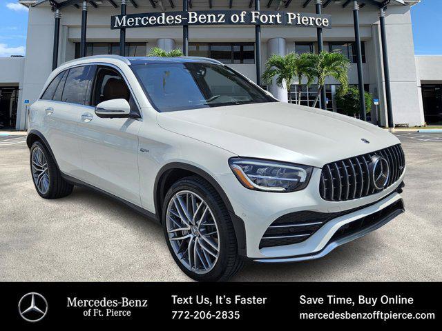 used 2020 Mercedes-Benz AMG GLC 43 car, priced at $37,900