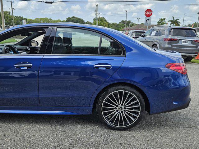 new 2025 Mercedes-Benz C-Class car, priced at $57,735
