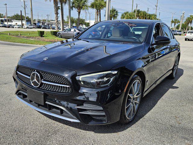 used 2022 Mercedes-Benz E-Class car, priced at $35,995