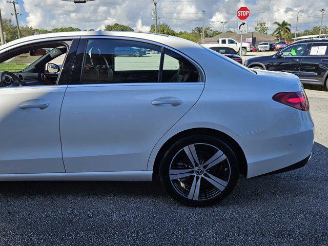 new 2025 Mercedes-Benz C-Class car, priced at $51,085