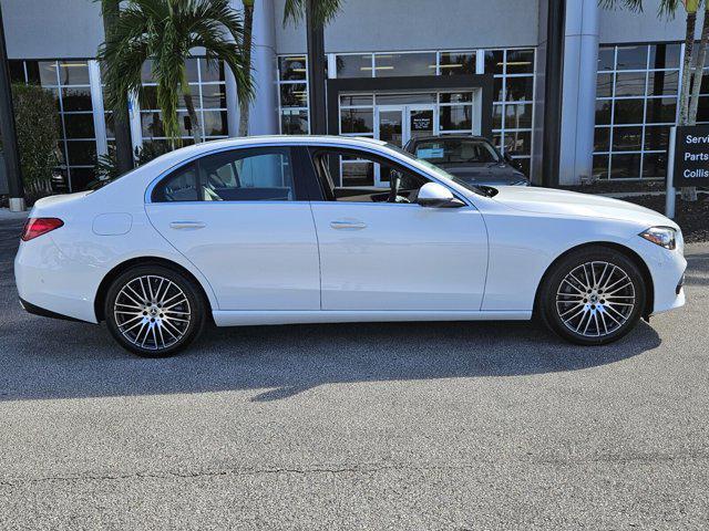 new 2025 Mercedes-Benz C-Class car, priced at $57,485