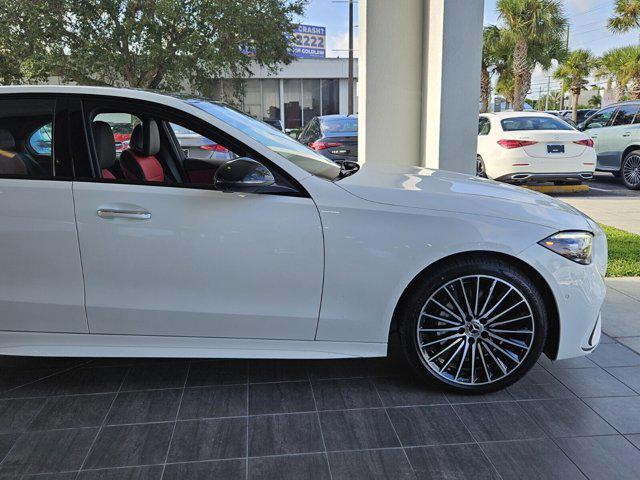 new 2024 Mercedes-Benz C-Class car, priced at $57,715